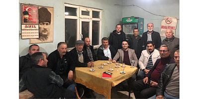 Başkan Cahit Can Tekin mahalle ziyaretlerine hız kesmeden devam ediyor 