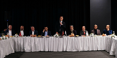 BAŞKAN ÇALIK BASIN EMEKÇİLERİYLE BİR ARAYA GELDİ