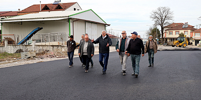 Başkan Ekrem Yüce Hocaköy’deydi: 3 buçuk kilometrelik hat sil baştan