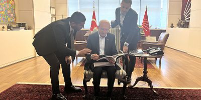  BAŞKAN FATİH GÜRBÜZ GENEL BAŞKAN KEMAL KILIÇDAROĞLU İLE GÖRÜŞTÜ