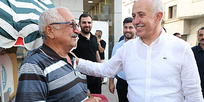 BAŞKAN GÜLTAK 142. CADDE ESNAFI İLE BULUŞTU