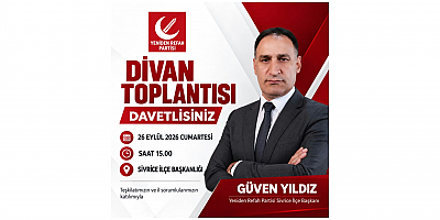 Başkan Güven Yıldız’dan Sivrice’de divan toplantısına davet