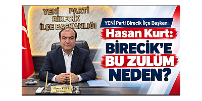 Başkan Hasan Kurt: Fırat Akıyor, Birecik Susuz!