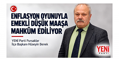 Başkan Hüseyin Benek: Enflasyon Emekliyi Düşük Maaşa Mahkûm Ediyor