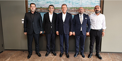BAŞKAN IŞIKBAY MERSİN BELEDİYE BAŞKANLARINI ZİYARET ETTİ!