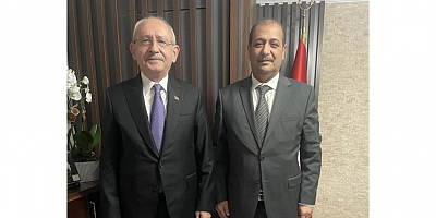 BAŞKAN KARIŞ KEMAL KILIÇDAROĞLU'NU MAKAMINDA ZİYARET ETTİ!