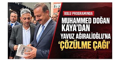 Başkan Muhammed Doğan Kaya, “Çözülme Çağı”nı Yavuz Ağıralioğlu’na Takdim Etti