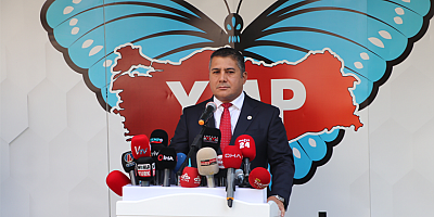 BAŞKAN MUTLU: KİMSE İSRAİL'E BİR ŞEY DİYEMİYORSA BATSIN BU DÜNYA!