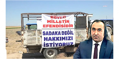 Başkan Ömer Aydoğmuş Çiftçiyi Görmezden Gelmek İhanettir!