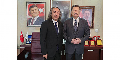 BAŞKAN ÖMER AYDOĞMUŞ: “LÜTFULLAH KAYALAR’IN ZİYARETİ, BİZLER İÇİN HEM ONUR HEM MORAL OLMUŞTUR”