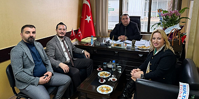 Başkan Pınar Gören’den Ahmet Tekin’e Tebrik Ziyareti