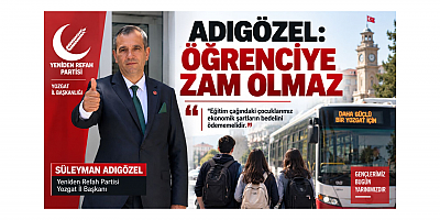 Başkan Süleyman Adıgözel: Öğrencinin Yükü Hafifletilmeli