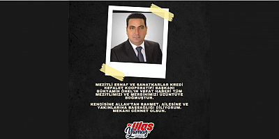 Başkan Ulaş Yılmaz’dan Mezitli'nin Sevilen İsmi Bünyamin Önel Ailesine Başsağlığı Mesajı