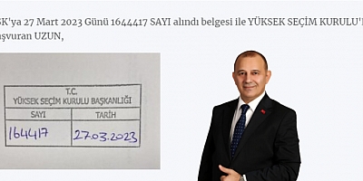 BAŞKAN UZUN: ERDOĞAN ADAY OLAMAZ KİMSE YASAYI DEĞİŞTİRMEYE KALKMASIN!