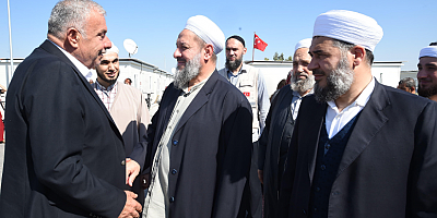 BAŞKAN YILMAZ KONTEYNER KENT AÇILIŞ TÖRENİNE KATILDI