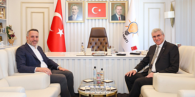 Başkan Yüce'den Tever'e ziyaret: "Birlik, beraberlikle tek  derdimiz memleket"