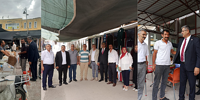 BBP DARENDE’DE ESNAF VE VATANDAŞIN TALEPLERİNİ DİNLEDİ