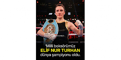 Bedri Yalçın: “Elif Nur Turhan’ın dünya şampiyonluğu milletimize gurur yaşatmıştır”