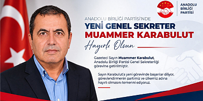 Bedri Yalçın: Muammer Karabulut’a Yeni Görevinde Başarılar Diliyorum