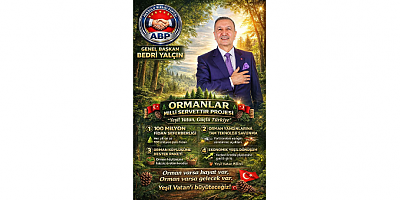Bedri Yalçın: “Ormanlar Milli Servettir, Yeşil Vatan’ı Büyüteceğiz”