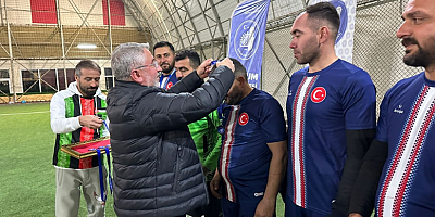 Belediyenin birimler arası futbol turnuvası sona erdi