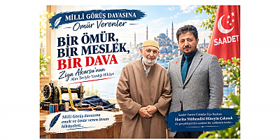 BİR ÖMÜR, BİR MESLEK, BİR DAVA