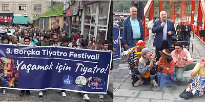 Borçka 3. Tiyatro Festivali Coşkuyla Başladı!