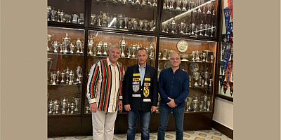 Büyükelçi Konstantinos Koutras, Beyoğluspor Kulübü'nü Ziyaret Etti