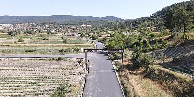 Büyükşehir’den Sındırgı’ya jilet gibi asfalt