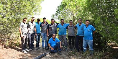 Büyükşehir eliyle 150 bin zeytin ağacı daha suya kavuştu