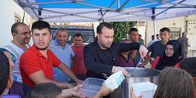 Büyükşehir Macarlar ve Kabakdere de aşure hayrı düzenledi
