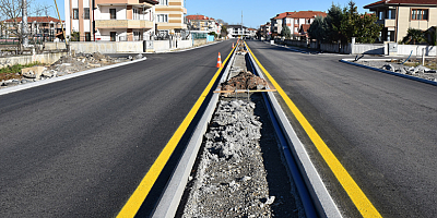 Büyükşehir şehrin kuzeyine estetik kattı