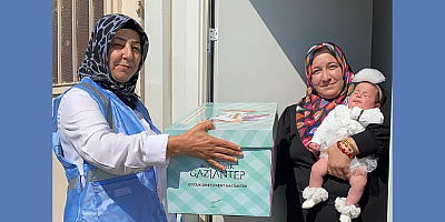 BÜYÜKŞEHİRDEN YENİDOĞAN 15 BİN BEBEĞE İLK HEDİYE