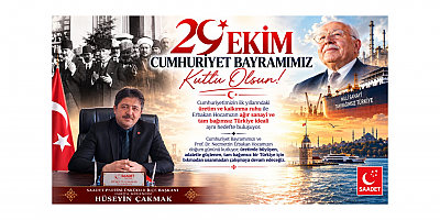 Çakmak: Cumhuriyet Üretim, Bağımsızlık ve Birlik Demektir