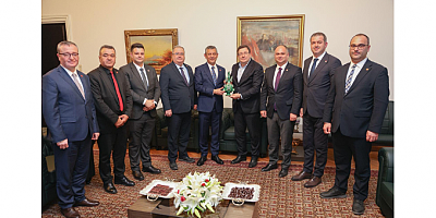 Çanakkale Kurultay Delegelerinden Genel Başkan Özgür Özel’e Ziyaret