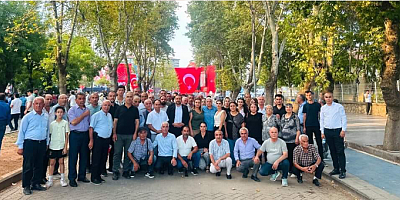 CHP ADIYAMAN'DAN GAZİANTEP FISTIK MİTİNGİNE TAM KADRO DESTEK