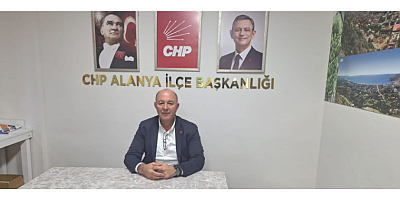 CHP Alanya İlçe Başkanı Bülent Kandemir’den 12 Mart Mesajı
