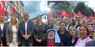 CHP ANKARA KADIN KOLLARI BAŞKANI AYÇA ÇAĞLAR’DAN BOLU MİTİNGİ MESAJI