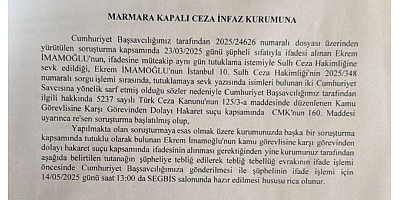 CHP AYDIN MİLLETVEKİLİ SÜLEYMAN BÜLBÜL: “İMAMOĞLU’NA YÖNELİK SUÇLAMA, İKTİDARIN ACZİNİ GÖSTERMEKTEDİR”