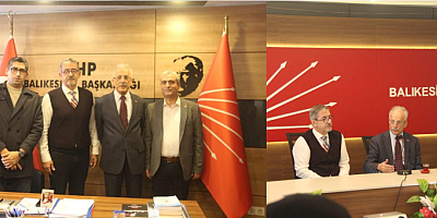 CHP BALIKESİR İL BAŞKANI ERDEN KÖYBAŞI VE ESKİ GENEL BAŞKAN MURAT KARAYALÇIN'DAN ANLAMLI ZİYARET VE ŞEHİTLERİMİZE SAYGI MESAJI