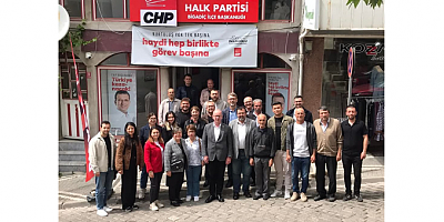 CHP Balıkesir Milletvekili Serkan Sarı'dan Bigadiç İlçe Başkanlığı’na Ziyaret