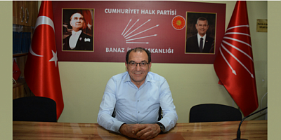 CHP BANAZ İLÇE BAŞKANI ERDOĞAN ATASOY: “SİYASİ BASKILARA KARŞI DİRENCİMİZİ ARTIRMALIYIZ”