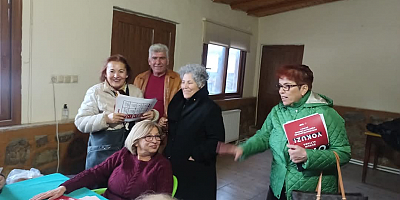 CHP BELEN İLÇE BAŞKANI MUSTAFA ÇELİK, ISSUME MAHALLESİ'NDE HALKLA BULUŞTU