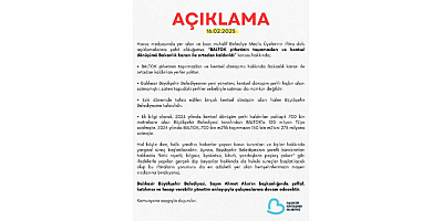 CHP Bigadiç İlçe Başkanı Türker Yılmaz: 
