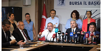 CHP Bursa’da ortak basın toplantısı: “Millet iradesini savunmakta kararlıyız”