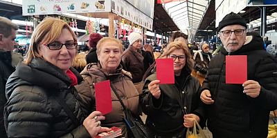 CHP Çanakkale İl Başkanı Levent Gürbüz’den İktidara Sert Tepki “Vatandaşın Pazar Çantası Boş, Halkımızla Birlikte Kırmızı Kart Gösterdik!”