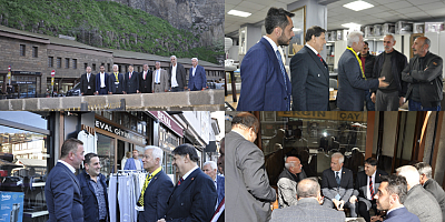 CHP Çanakkale Milletvekili İsmet Güneşhan ve CHP Bitlis İl Başkanı Metin Güzelkaya’dan Bitlis’te Esnaf ve STK Ziyaretleri