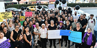 CHP Çiğli İlçe Başkanlığı'ndan Kadına Şiddete Hayır Yürüyüşü