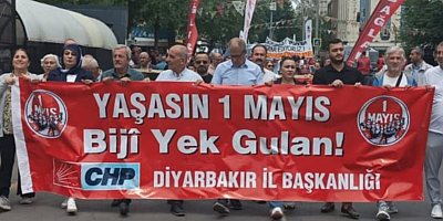 CHP DİYARBAKIR İL BAŞKANI İSMAİL AKYIL: “1 MAYIS, HAYATINI ORTAYA KOYUP SÖMÜRÜLENİN BAYRAMIDIR”
