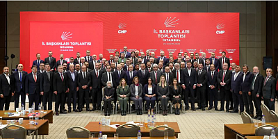 CHP İL BAŞKANLARI TOPLANTISI YAPILDI 